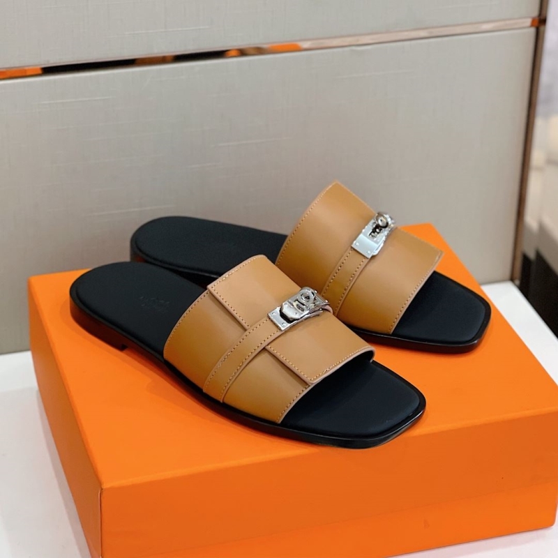 Hermes Slippers